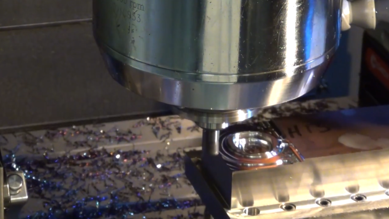 Toyoda FV-S Series AQ Series Vertical Machining Center H13 Steel Watch Mold Demo